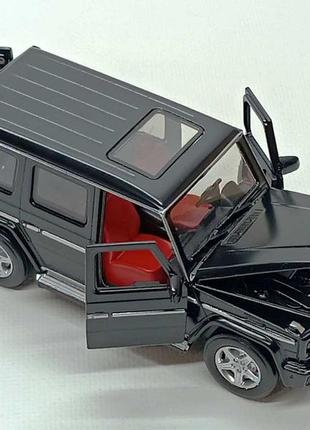Maшинка автопром mercedes benz g 350 d черный 68436-1