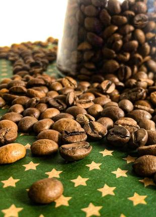Ціна від обсмажчика! кава в зернах купаж 70%30% арабіка робуста 1 кг
