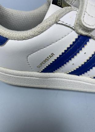 Кросівки шкіряні adidas superstar4 фото