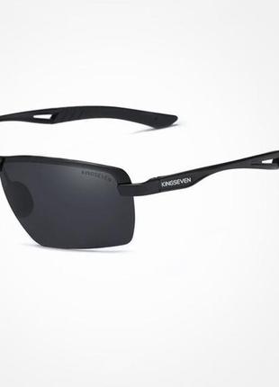 Мужские поляризационные солнцезащитные очки kingseven n7241 black gray код/артикул 184