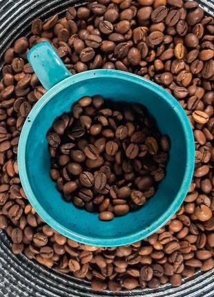 Рецепт від franko maritso. міцна кава в зернах темного обсмажування купаж 40% арабіка 60% робуста | свіжий 1 кг2 фото