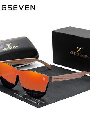 Мужские поляризационные солнцезащитные очки kingseven w5510 red код/артикул 184