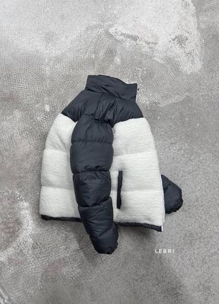 Женская зимняя куртка барашик. пуховик женский без капюшона2 фото