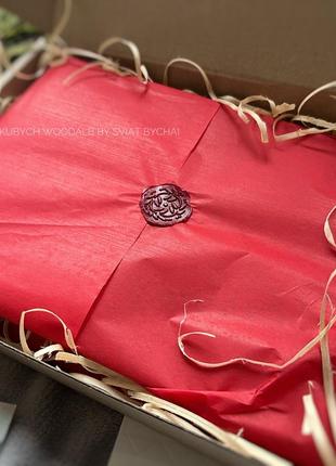 Альбом с деревянной обложкой - подарок на свадьбу, годовщину отношений. размер фото...