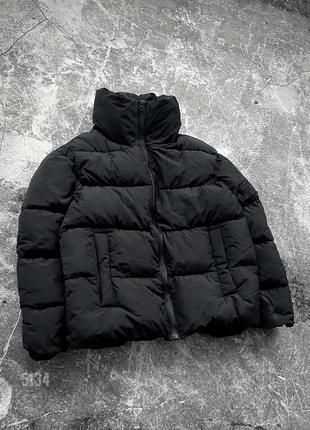 Мужская зимняя куртка. пуховик мужской без капюшона