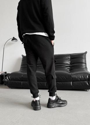 Чоловічі спортивні штани reload - trust, чорний4 фото