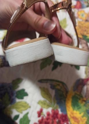 Кожаные босоножки/сандали/менорки chetto