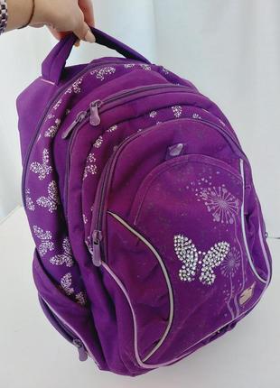 Шкільний рюкзак 30х43x14см підлітковий для дівчинки5 фото