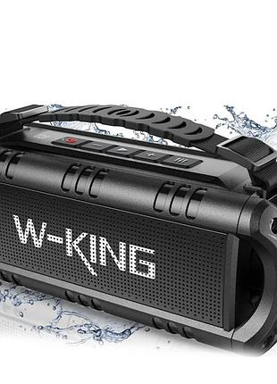 Портативная акустика w-king d8 mini 30w, черная