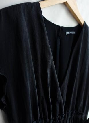 Чорна міні сукня від zara розмір xs5 фото