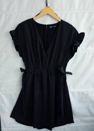 Чорна міні сукня від zara розмір xs3 фото