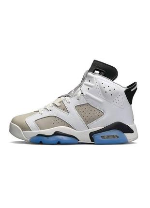 Кросівки air jordan retro 6 white sky 41 розмір