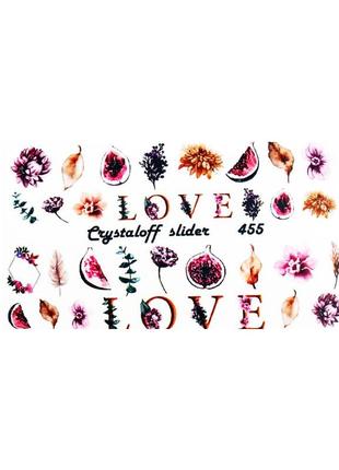 Слайдер-дизайн crystaloff slider 455