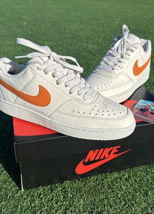 Чоловічі шкіряні кросівки nike court vision dunk sb air jordan force 1