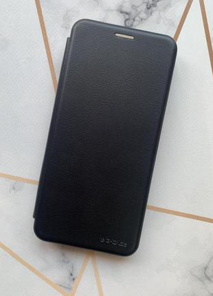 Чехол-книжка на xiaomi redmi note 10 pro/10 pro max чёрный