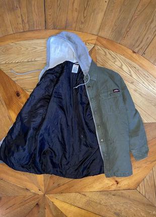 Genuine dickies layered hooded work jacket робоча куртка з капюшоном4 фото