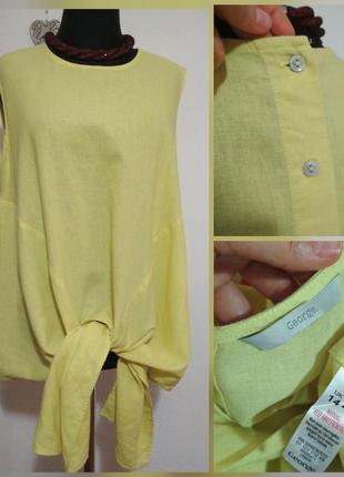 Фирменная роскошная льняная блузка с перламутровыми пуговицами лён вискоза качество!!!1 фото