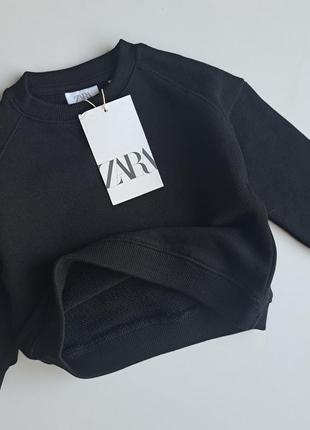 Чорний дитячий світшот zara