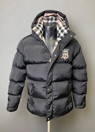 Мужская зимняя куртка барбери. зимняя парка мужская брендовая