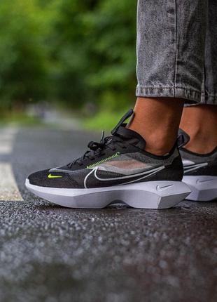 Женские кроссовки nike vista lite “black\green”