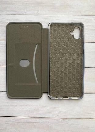 Чохол-книжка з малюнком для samsung galaxy a04 чорний :: дівчина на каві (принт 228) 6