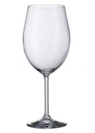 Набір келихів для вина bohemia colibri 4s032-450 (450 мл, 6 шт.)1 фото