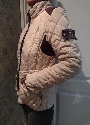 Куртка241022//claire бомбер куртка коротка розмір s стьобана ромби тонкий синтепон.