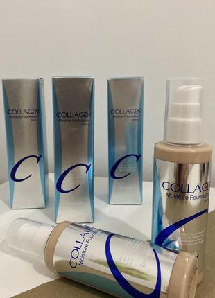 Тональний крем enough collagen spf 15