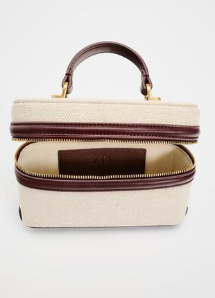 Сумка zara в стилі chanel vanity case 6542/3106 фото