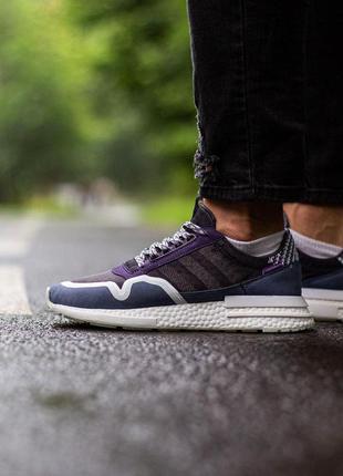 Мужские кроссовки adidas zx 500 rm comonwealth blue