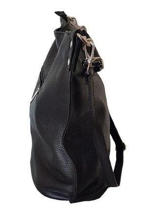 Жіноча шкіряна сумка через плече vera pelle bottega carele. bc70526 фото