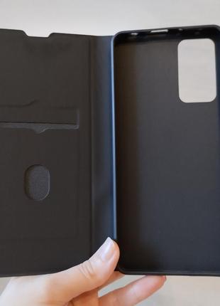 Чехол для xiaomi redmi note 12 pro 4g / 2209116ag книжка подставка с визитницей и магнитом luxury leather case3 фото