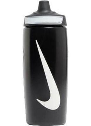 Бутылка спортиваня nike refuel bottle 18 oz черный уни 532 мл n.100.7665.091.18