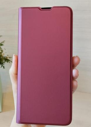 Чехол для xiaomi redmi 12c книжка подставка с визитницей и магнитом luxury leather case