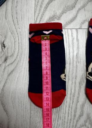 Шкарпетки короткі дісней міні маус3 фото
