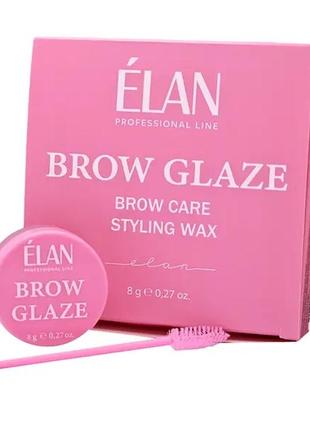 Brow glaze: віск для догляду та укладання брів elan1 фото