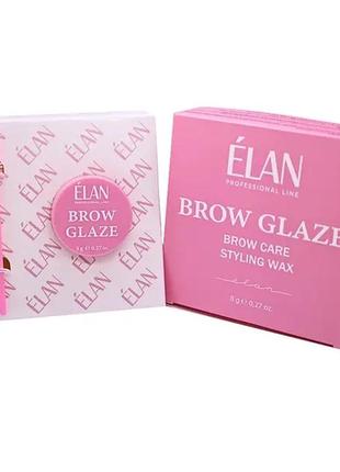 Brow glaze: віск для догляду та укладання брів elan2 фото