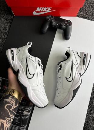 Чоловічі кросівки nike air max monarch  iv all white black