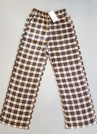 Стильные современные брюки в клетку h&amp;m2 фото