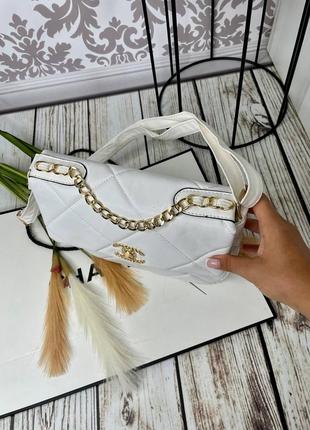 Сумка біла жіноча 5