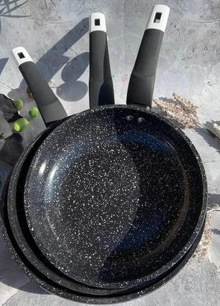 Сковорода з гранітним антипригарним покриттям 26см edenberg eb-4125 сковорода з індукційним дном без кришки