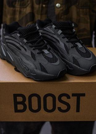 Чоловічі кросівки adidas yeezy 700 v2 black