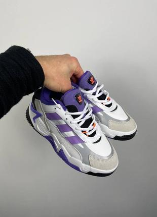 Adidas niteball 2.0 ‘violet white’  кроссовки спортивные