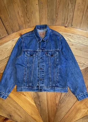 Levi strauss levis denim jacket vintage джинсовка куртка джинсова y2k vtg1 фото