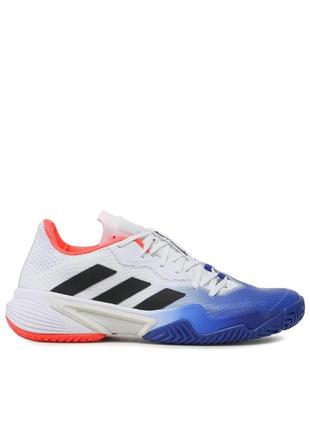 Кросcовки муж.  adidas barricade синий,белый uk9 (43.5) hq8917 43.52 фото