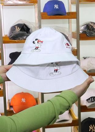 Панама шляпа детская  ny new york yankees  (нью-йорк янкиз) la микки белая 49-52 размер3 фото
