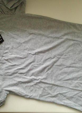 36р. серая футболка с рукавами-фонариками, китай4 фото