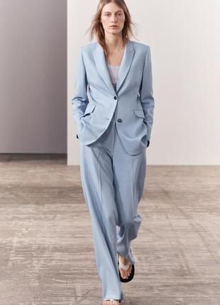 В наявності! костюм піджак + брюки zara 7179/050