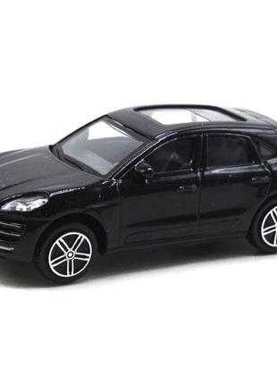 Машинка металлическая "street fire", джип черный