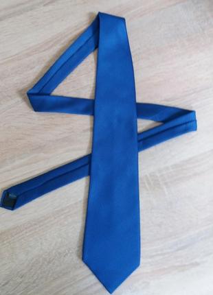 Debenhams/класичний синій краватка чоловічий3 фото